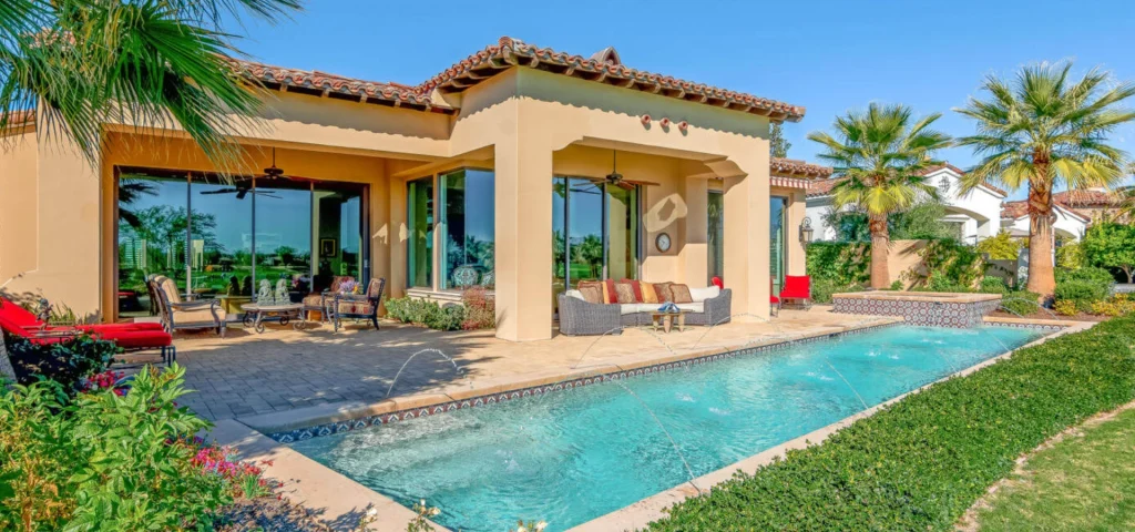 Backyard pool installation from Teserra