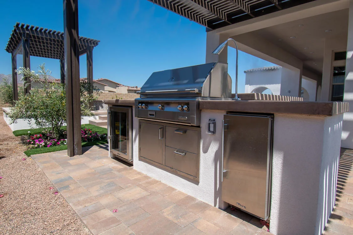 Backyard pool installation from Teserra OUtdoors