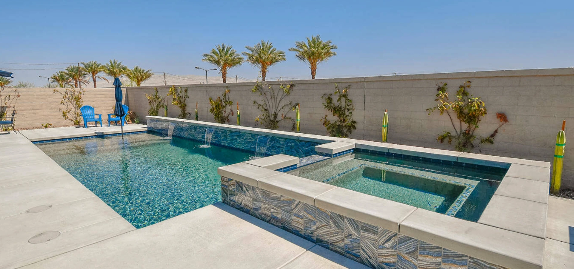 Enhanced Outdoor Living & Pool Remodeling installation from Teserra