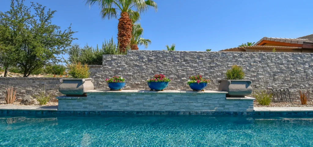 Pool installed by Teserra Outdoors