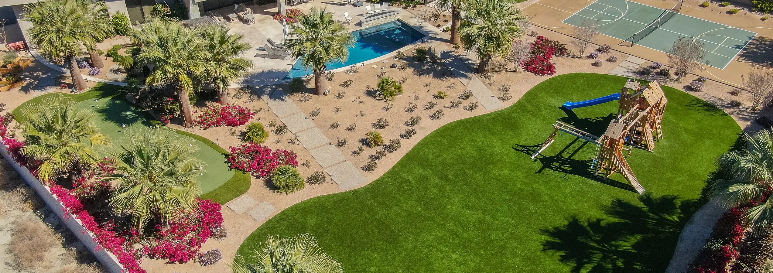 Backyard pool installation from Teserra OUtdoors