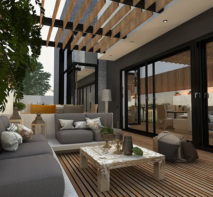 Outdoor Pergola installed by Teserra Outdoors