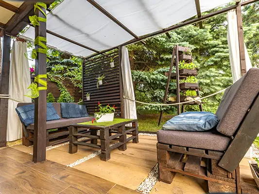 Outdoor Pergola installed by Teserra Outdoors